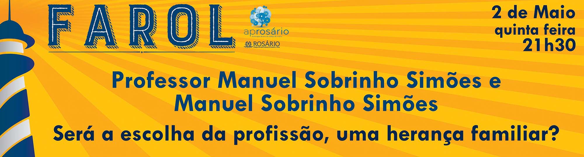 Professor Manuel Sobrinho Simões no Colégio
